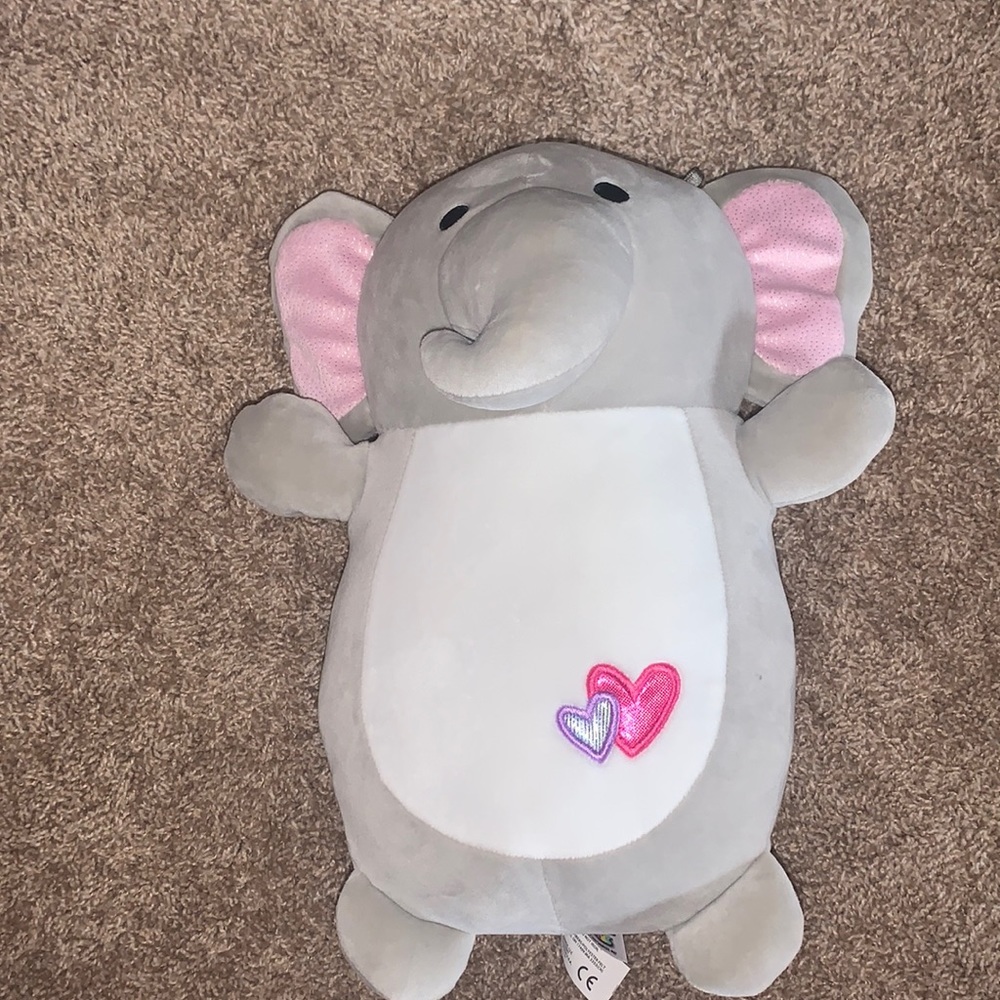 Valentine Squishmallow Elephant